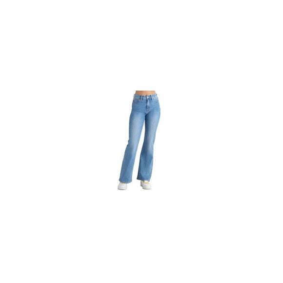 Black Tape Womens High Rise Relaxed Bootcut Jeans - Picture 1 of 3